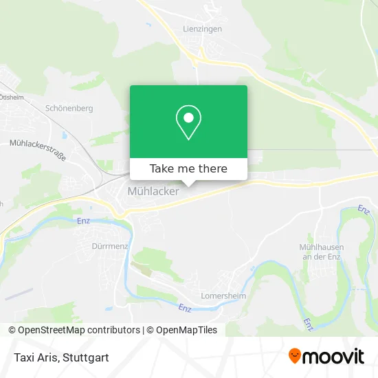 Карта Taxi Aris