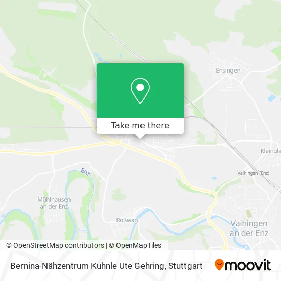 Карта Bernina-Nähzentrum Kuhnle Ute Gehring