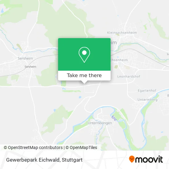 Карта Gewerbepark Eichwald