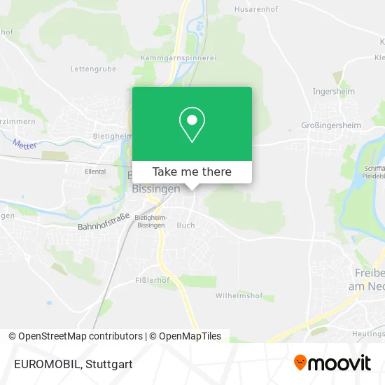 Карта EUROMOBIL