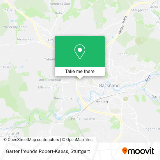 Карта Gartenfreunde Robert-Kaess