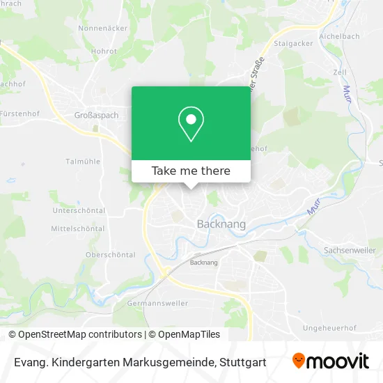 Карта Evang. Kindergarten Markusgemeinde