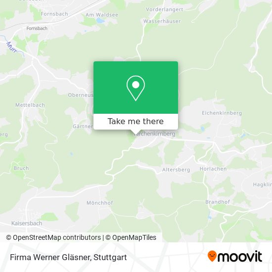 Firma Werner Gläsner map