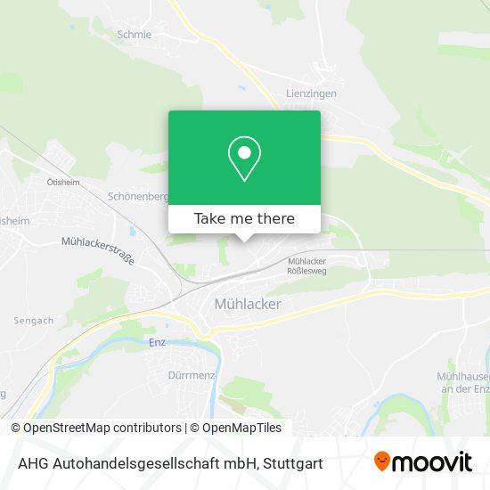 Карта AHG Autohandelsgesellschaft mbH