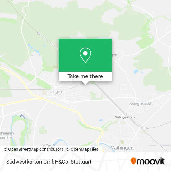 Карта Südwestkarton GmbH&Co