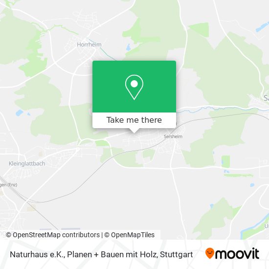 Naturhaus e.K., Planen + Bauen mit Holz map