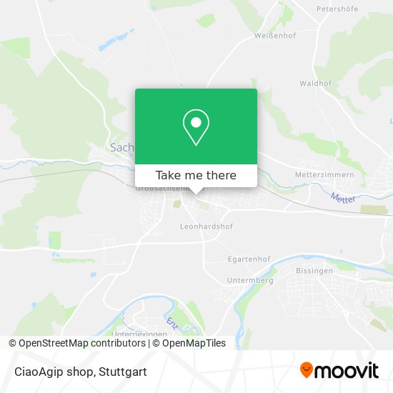 CiaoAgip shop map