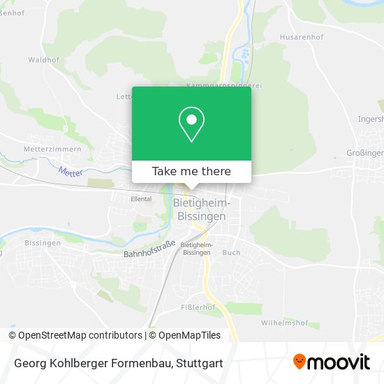 Georg Kohlberger Formenbau map