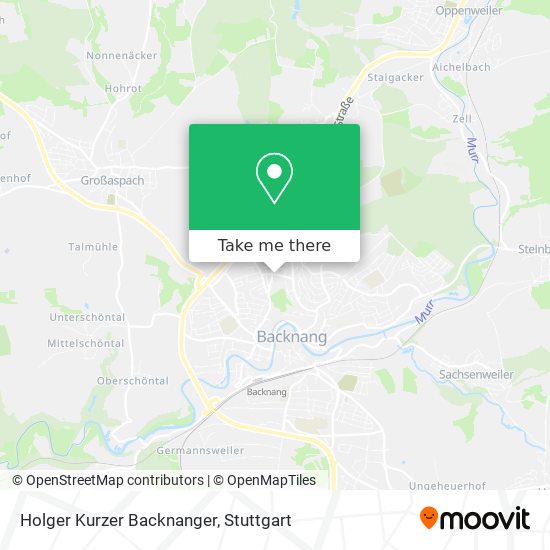 Holger Kurzer Backnanger map