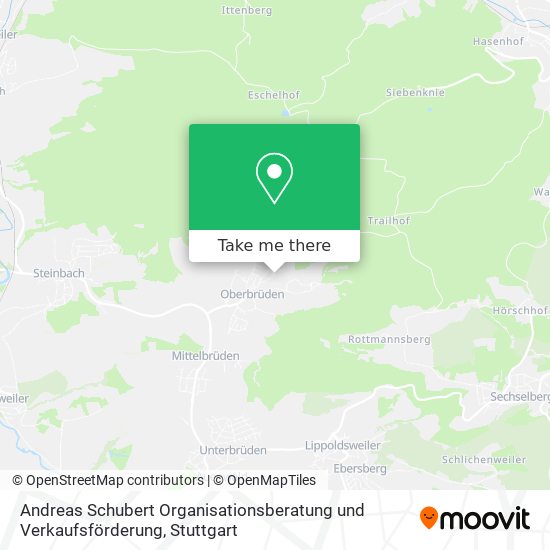 Andreas Schubert Organisationsberatung und Verkaufsförderung map