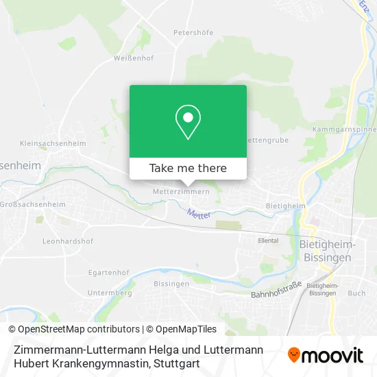 Карта Zimmermann-Luttermann Helga und Luttermann Hubert Krankengymnastin