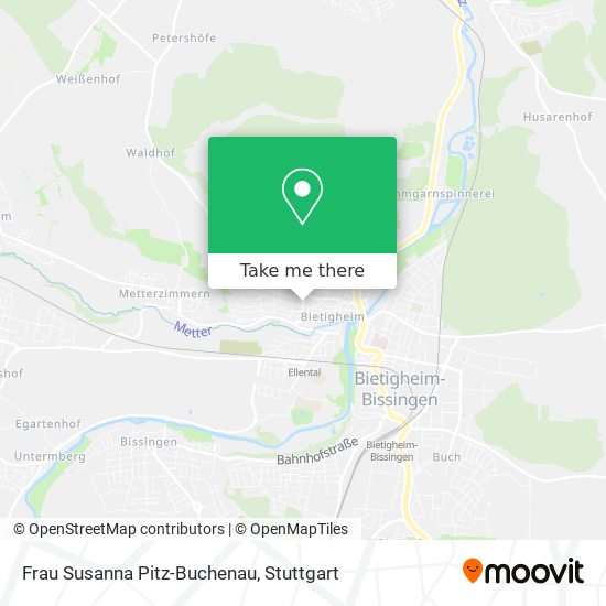 Frau Susanna Pitz-Buchenau map