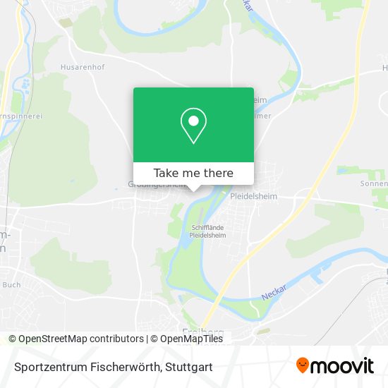 Sportzentrum Fischerwörth map