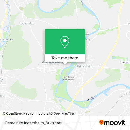 Карта Gemeinde Ingersheim