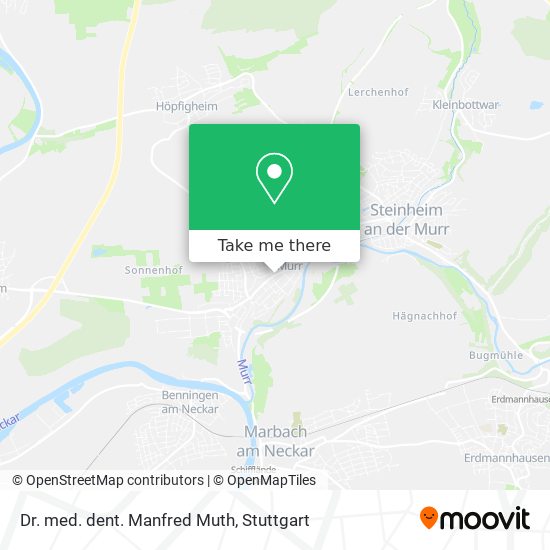 Dr. med. dent. Manfred Muth map