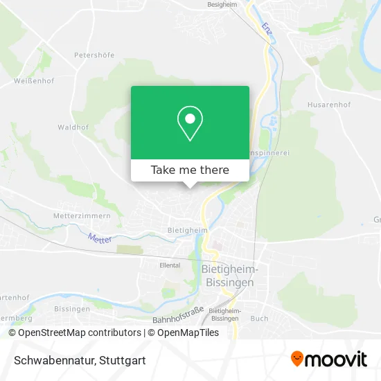 Карта Schwabennatur