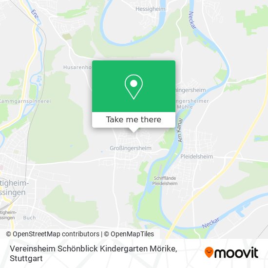 Vereinsheim Schönblick Kindergarten Mörike map