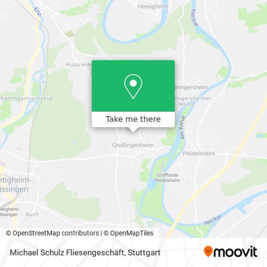 Michael Schulz Fliesengeschäft map