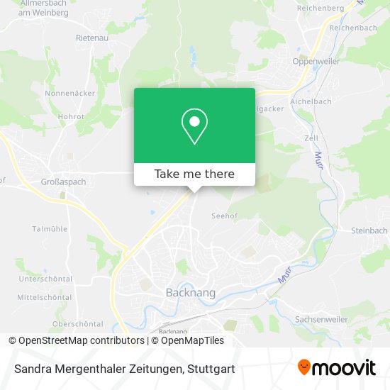 Sandra Mergenthaler Zeitungen map