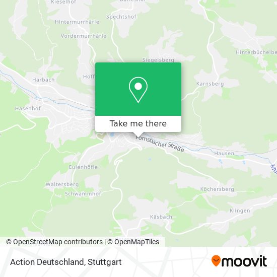 Карта Action Deutschland