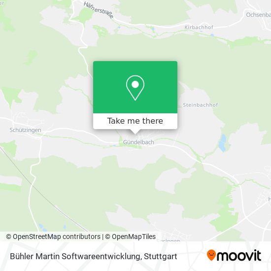 Bühler Martin Softwareentwicklung map