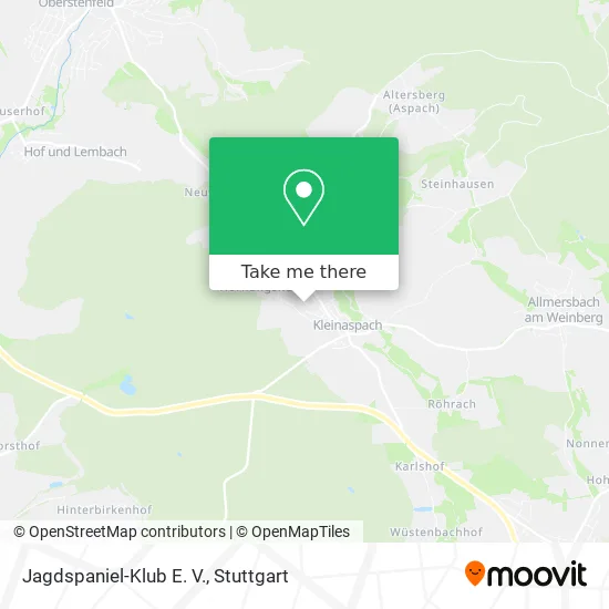 Jagdspaniel-Klub E. V. map