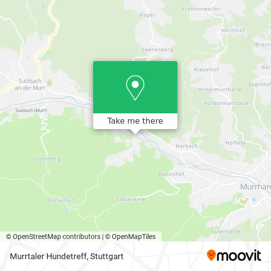 Карта Murrtaler Hundetreff