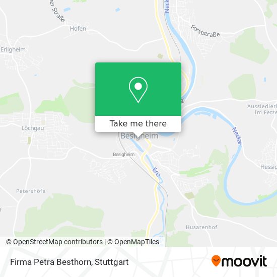 Firma Petra Besthorn map