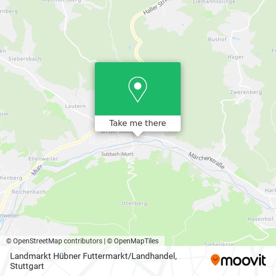 Landmarkt Hübner Futtermarkt / Landhandel map