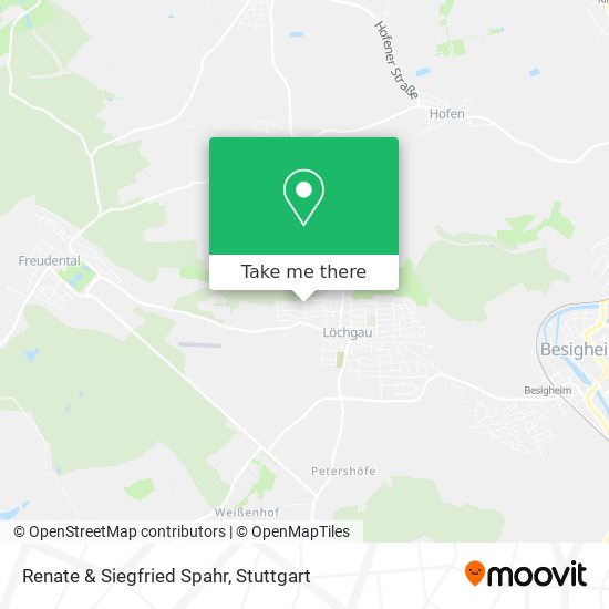 Renate & Siegfried Spahr map