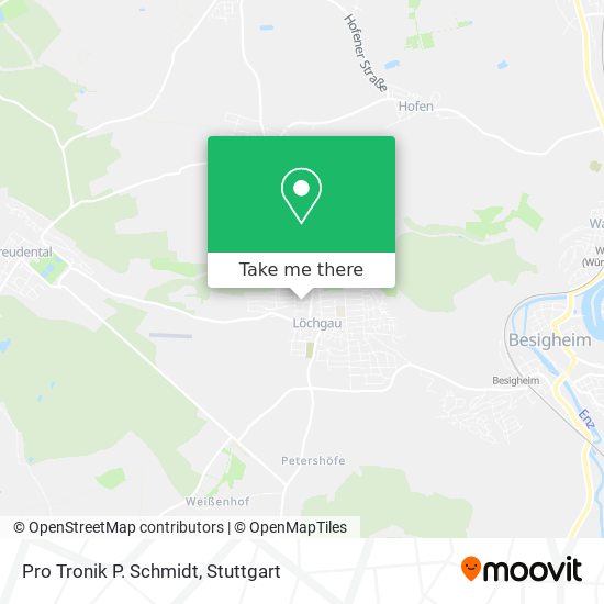 Pro Tronik P. Schmidt map
