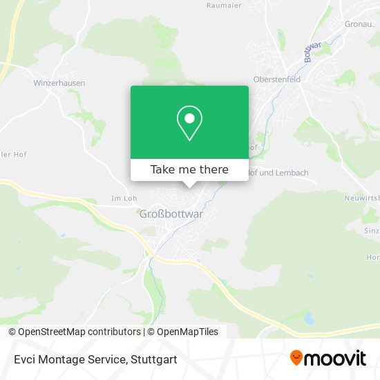 Карта Evci Montage Service