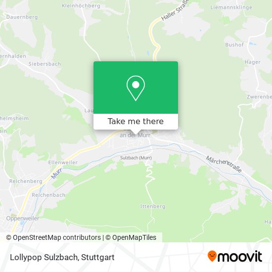 Lollypop Sulzbach map