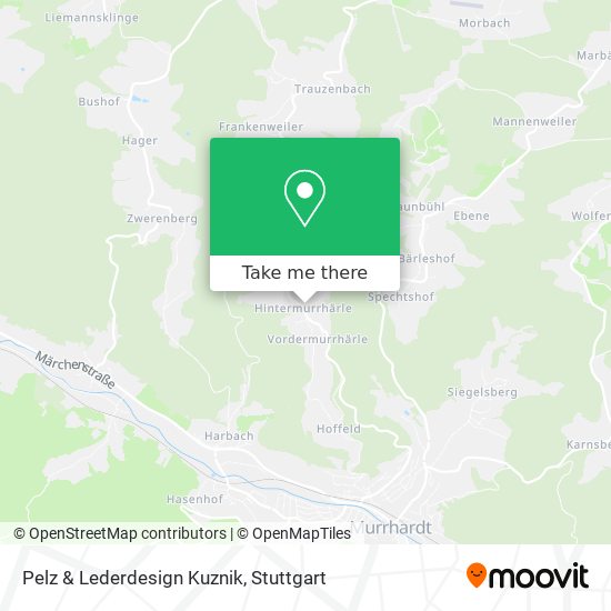 Pelz & Lederdesign Kuznik map