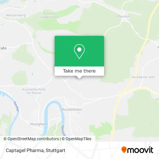 Карта Captagel Pharma