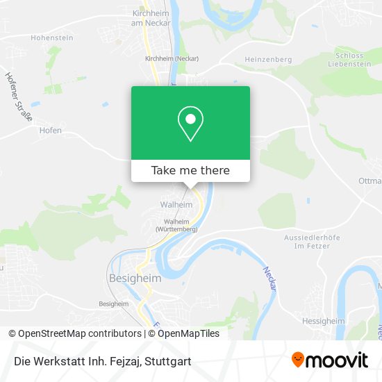 Die Werkstatt Inh. Fejzaj map