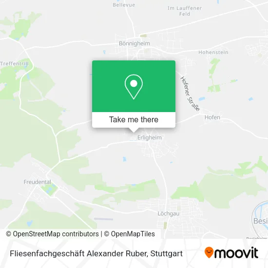Карта Fliesenfachgeschäft Alexander Ruber