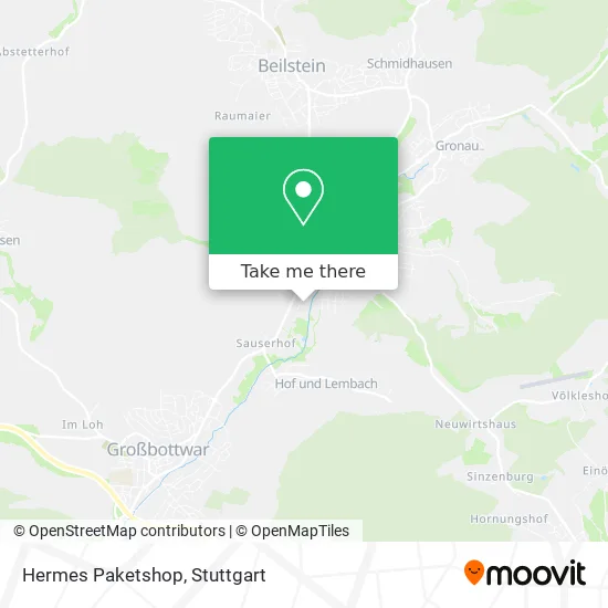 Карта Hermes Paketshop