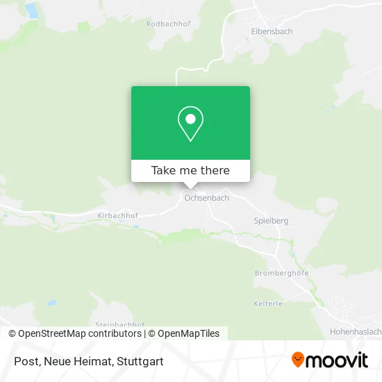 Карта Post, Neue Heimat