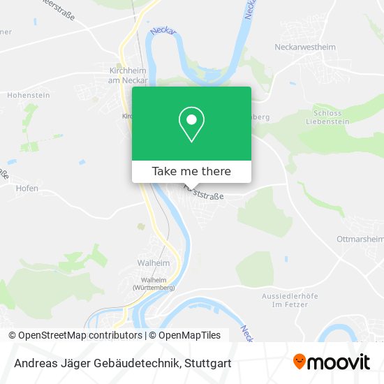 Andreas Jäger Gebäudetechnik map