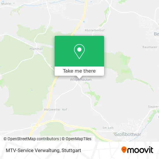 Карта MTV-Service Verwaltung