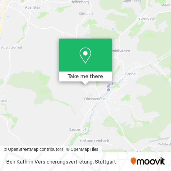 Beh Kathrin Versicherungsvertretung map