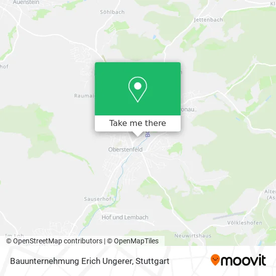 Карта Bauunternehmung Erich Ungerer