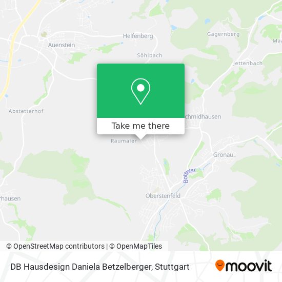 DB Hausdesign Daniela Betzelberger map