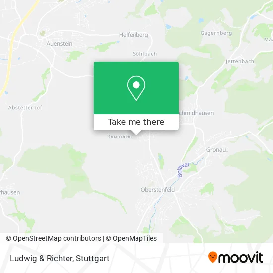 Карта Ludwig & Richter