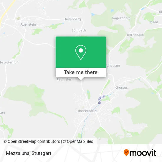 Карта Mezzaluna