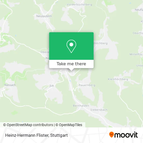Heinz-Hermann Flister map