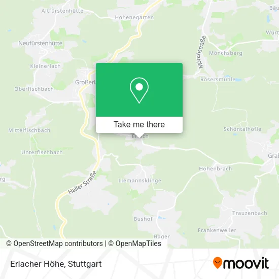 Карта Erlacher Höhe