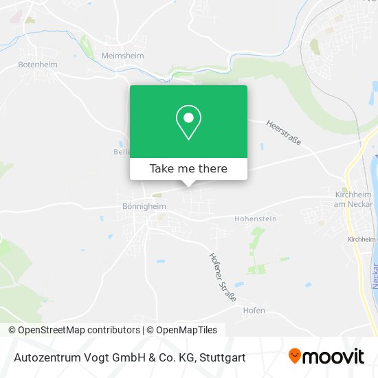 Autozentrum Vogt GmbH & Co. KG map
