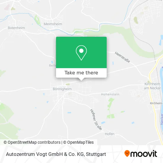 Карта Autozentrum Vogt GmbH & Co. KG